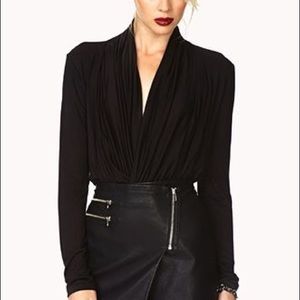 Forever 21 Dreamy Draped Front Top